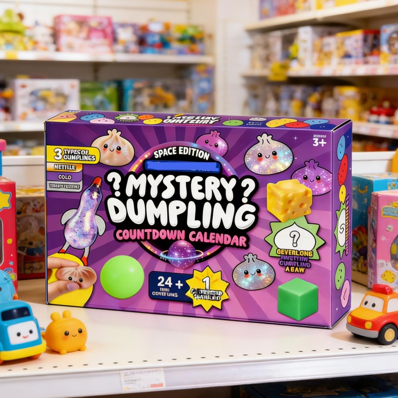 Advent Calendar Gift - Multicolor Soft Mystery Dumpling Advent Calendar