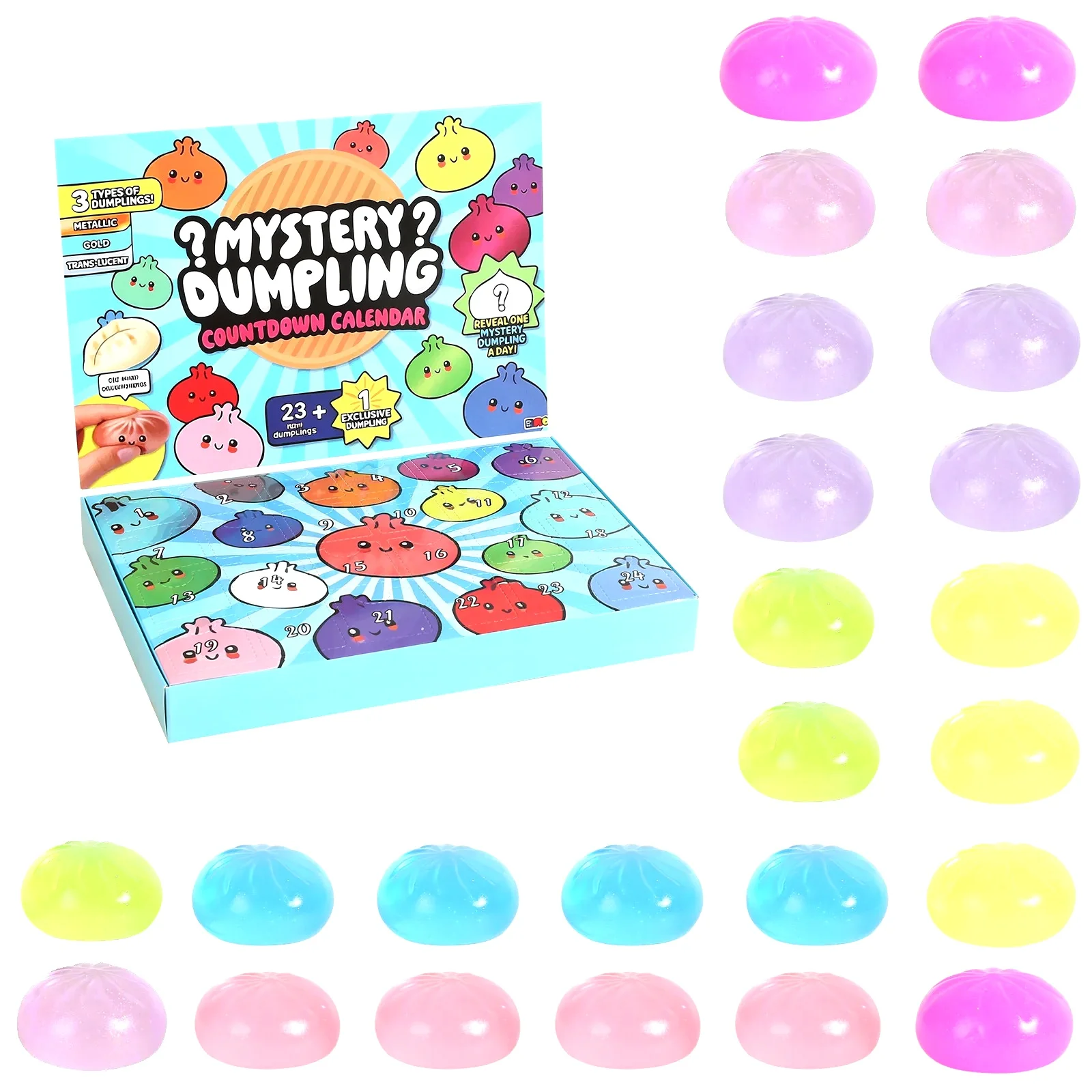 Mystery Dumpling Advent Calend - огляд і ціна Advent Calendar Gift