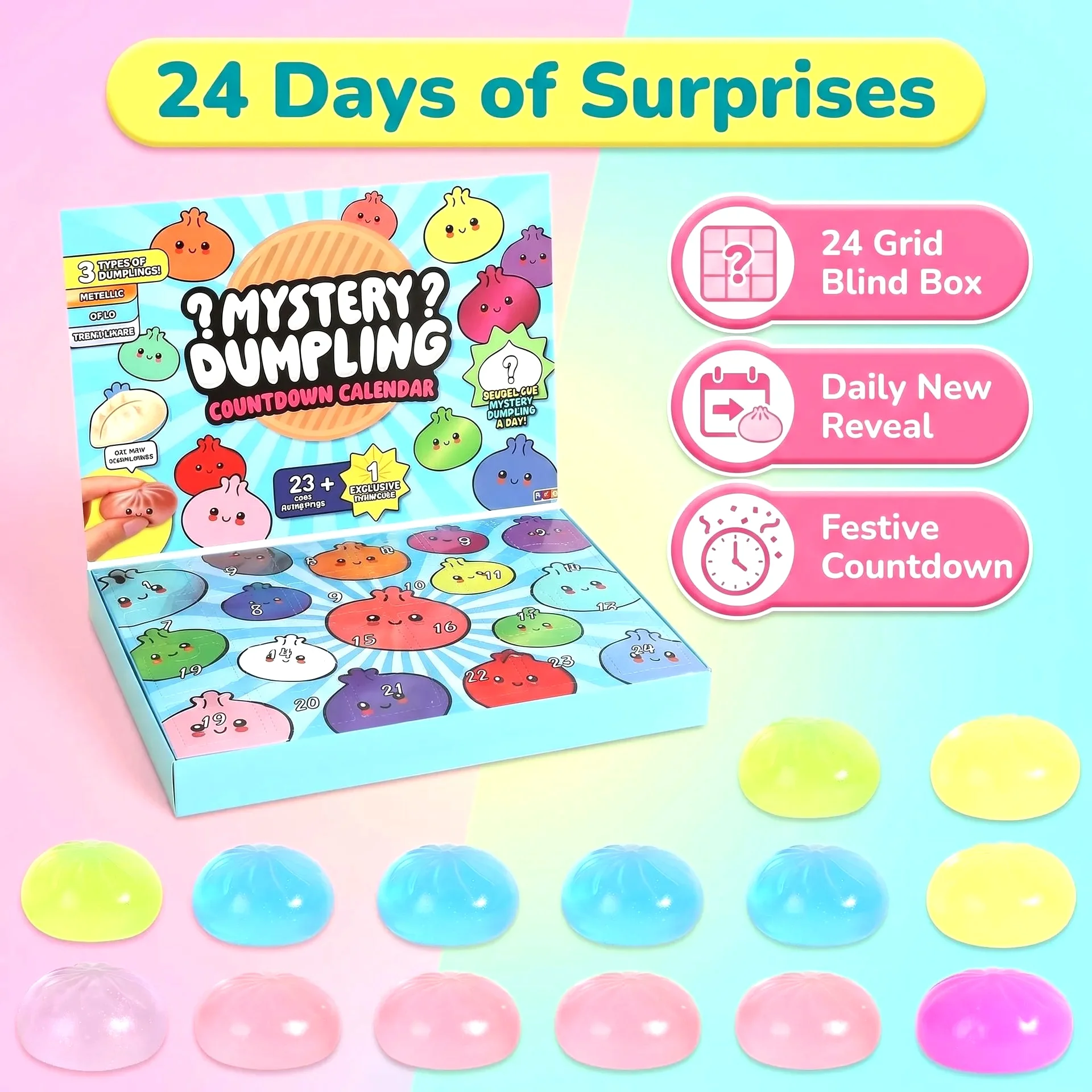 Mystery Dumpling Advent Calend - огляд і ціна Advent Calendar Gift