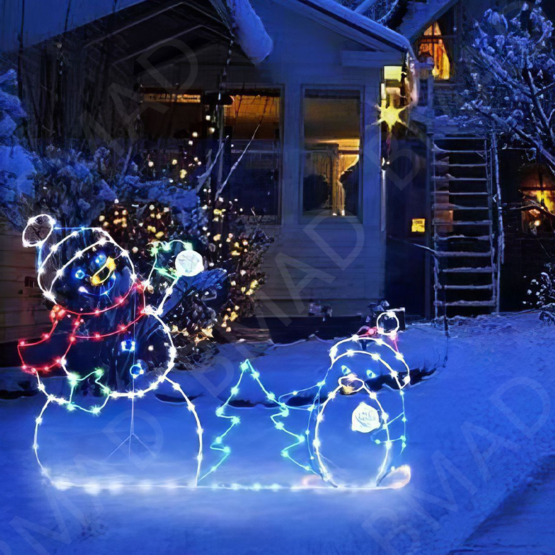 Animated Snowball Light LED Gl - огляд і ціна Christmas Lights Outdoor