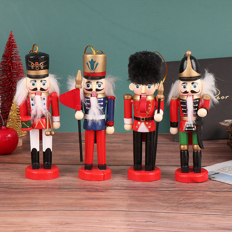 13CM Nutcracker Puppet Soldier - огляд і ціна Nutcracker Figurine