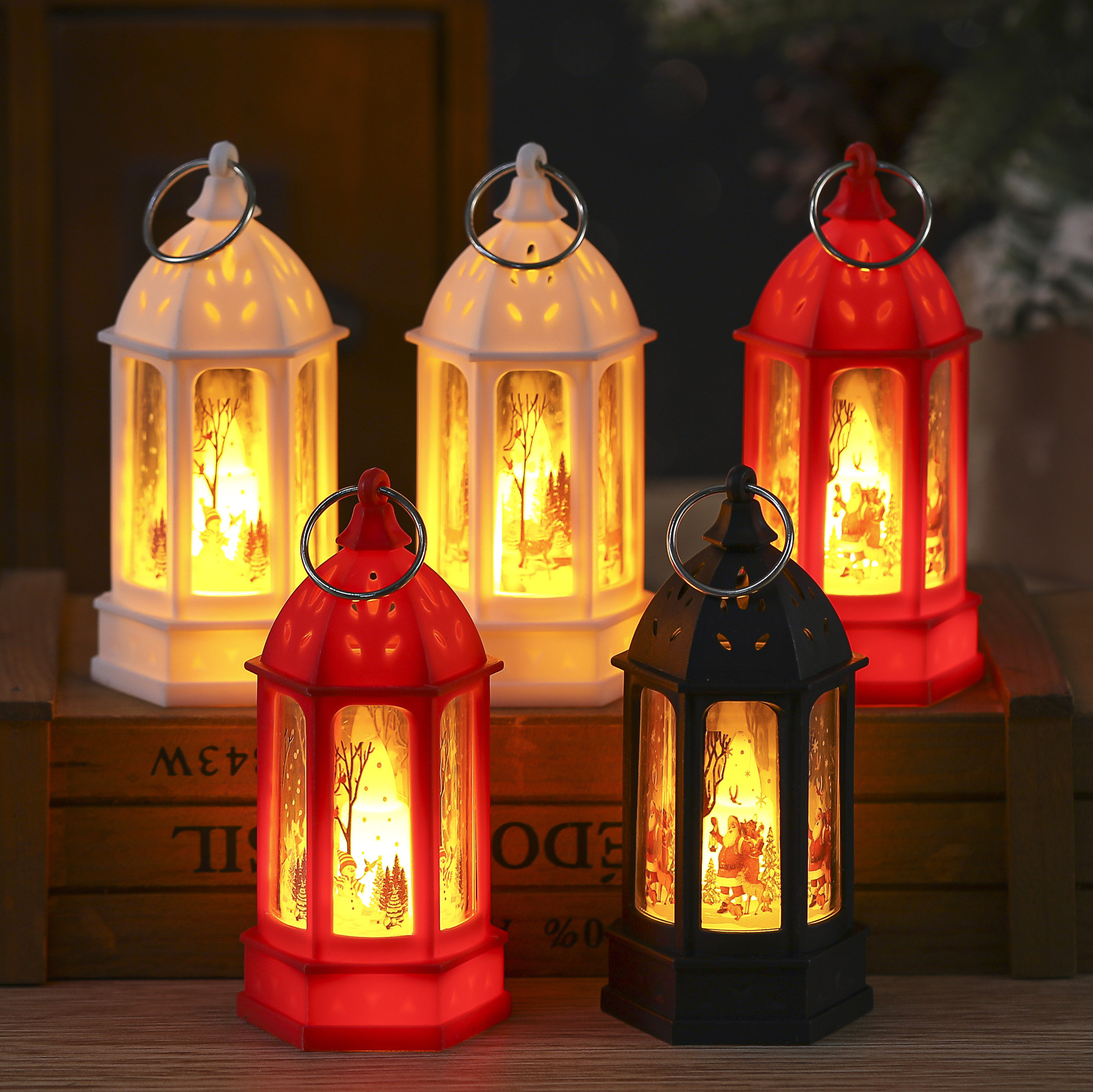 Mini Creative Atmosphere Light - огляд і ціна Holiday Candle Set