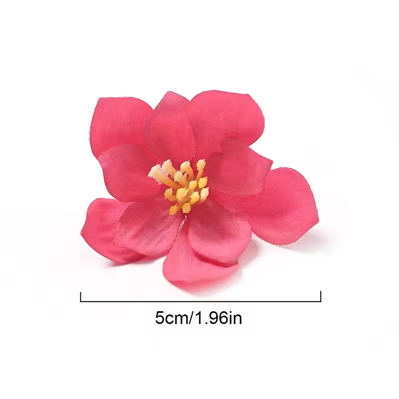 50Pcs 5cm Artificial Rose Flow - огляд і ціна Christmas Wreath Fake