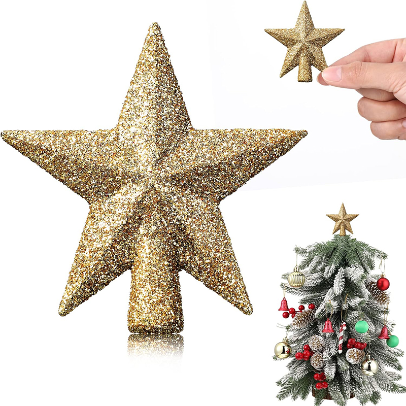 5Pcs 15/20cm Christmas Tree To - огляд і ціна Star Tree Topper