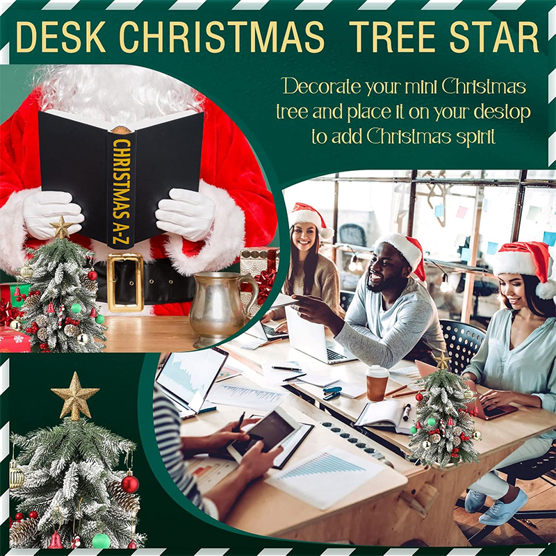 5Pcs 15/20cm Christmas Tree To - огляд і ціна Star Tree Topper