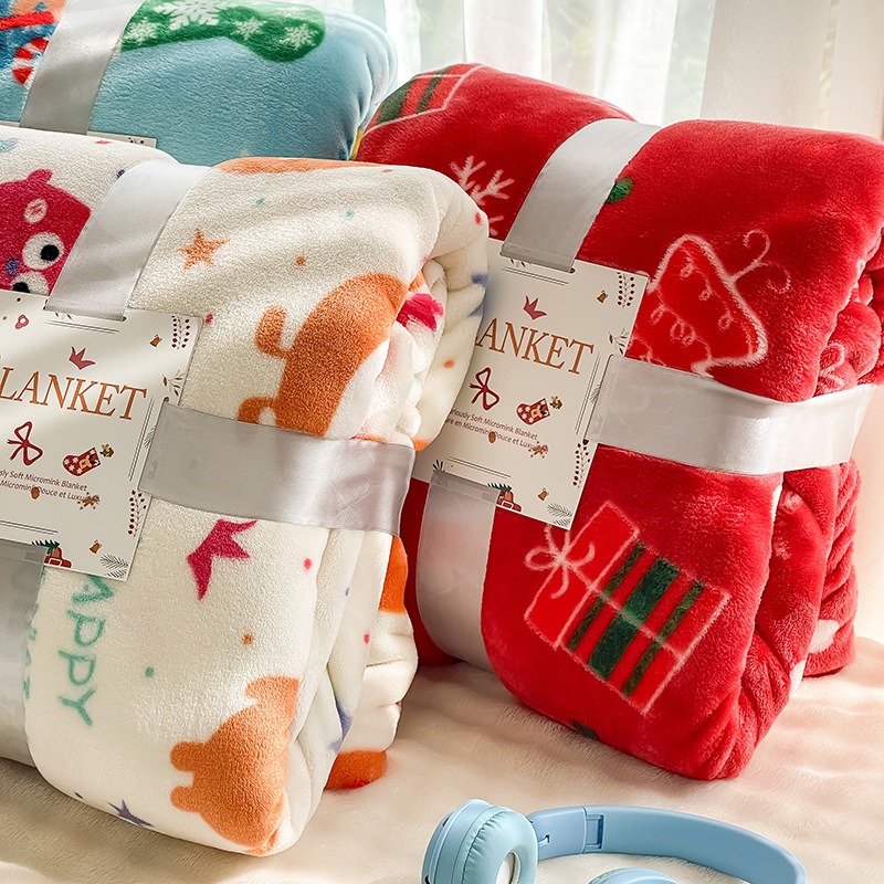 70x100cm Christmas Thickened F - огляд і ціна Christmas Throw Blanket