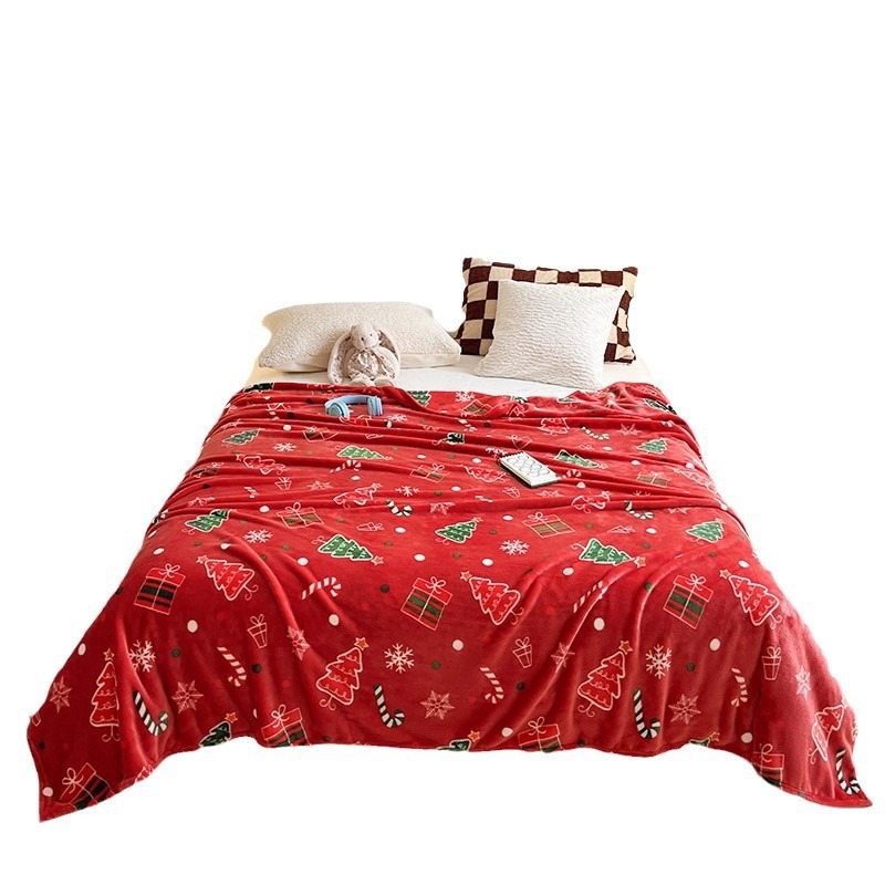 70x100cm Christmas Thickened F - огляд і ціна Christmas Throw Blanket