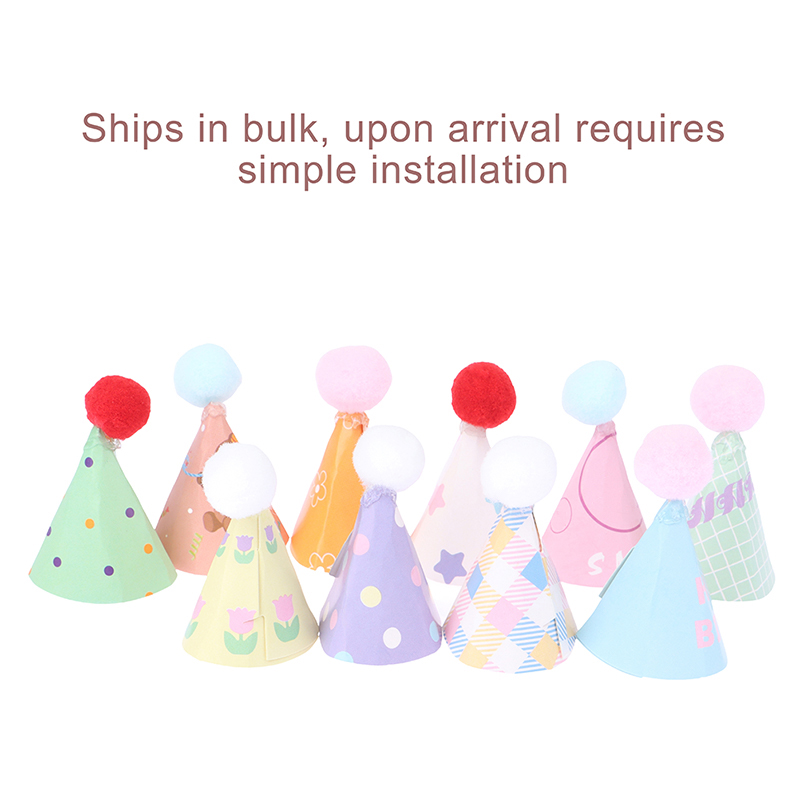 10pc/Set Diy Mini Hat Baking C - огляд і ціна Santa Hat Plush