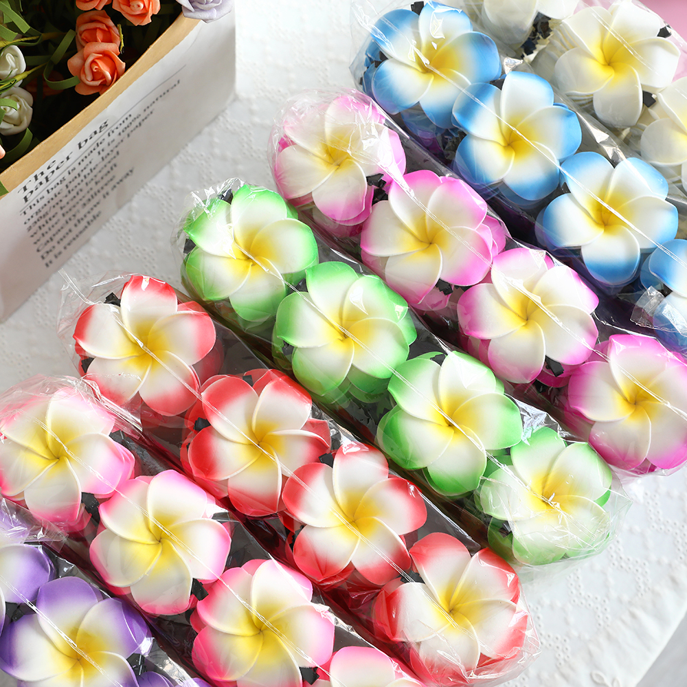 10PCS Hawaiian PE Foam Plumeri - огляд і ціна Christmas Wreath Fake