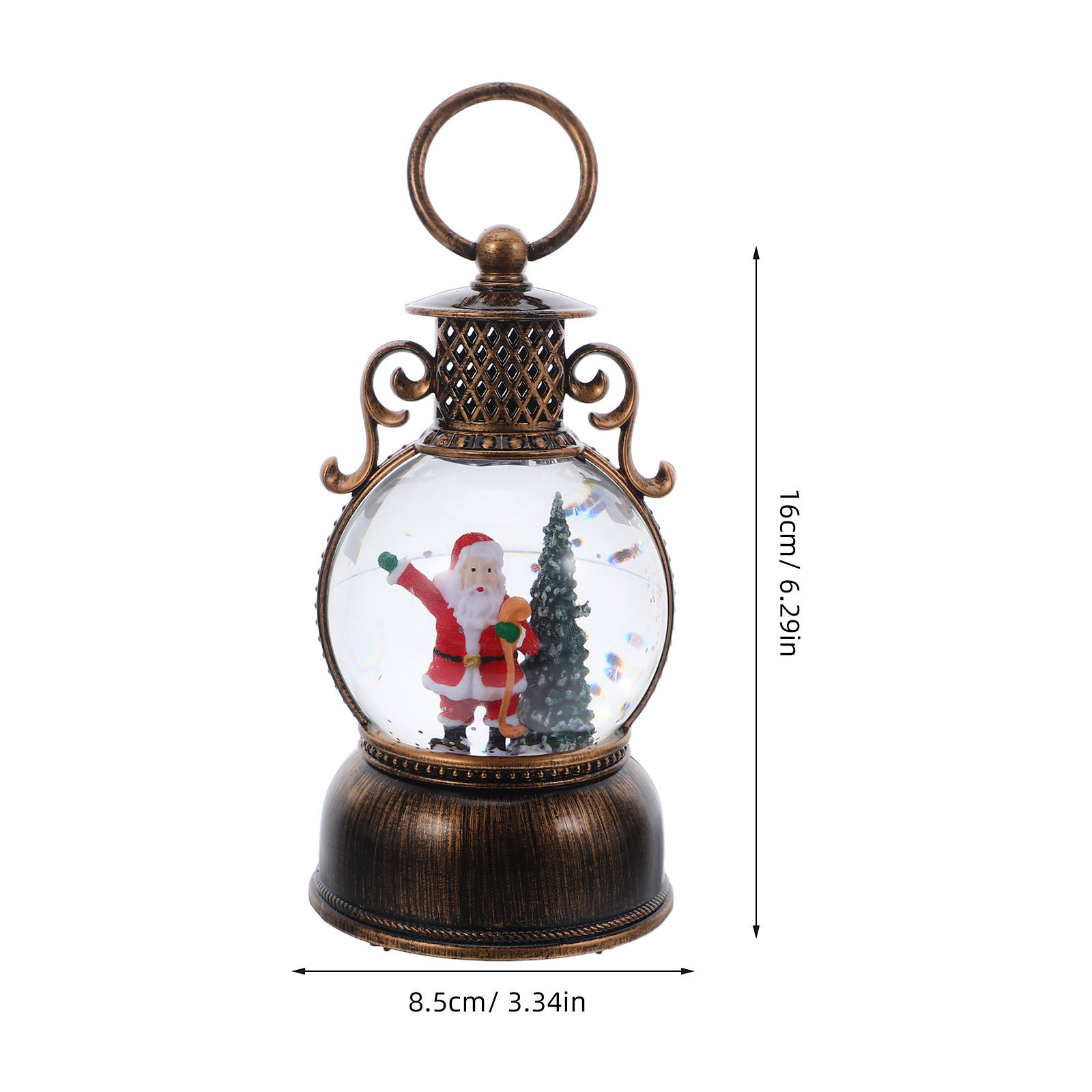 Lighted Christmas Snow Globe L - огляд і ціна Snow Globe Musical