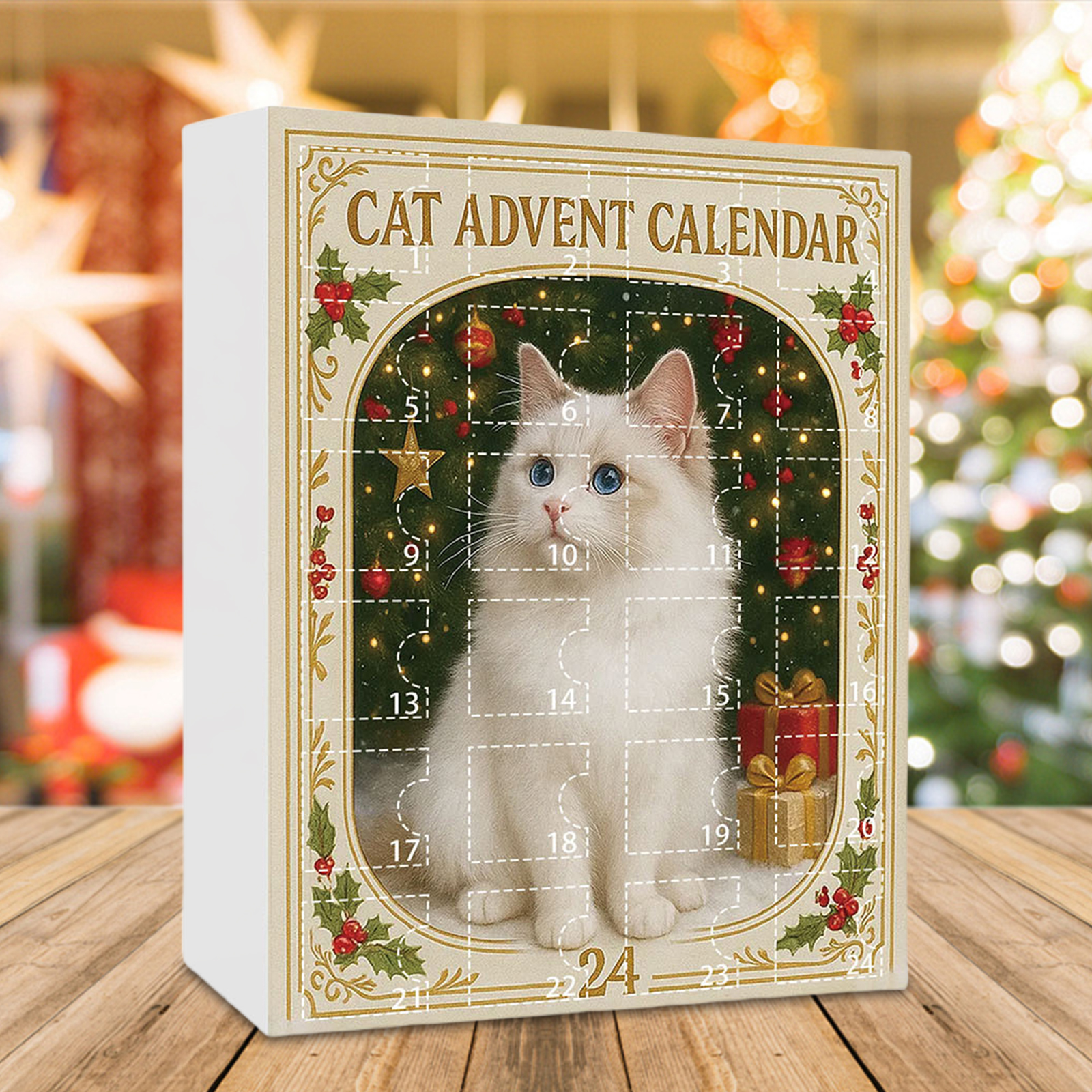Cat Lovers 24 Days Christmas A - огляд і ціна Advent Calendar Gift
