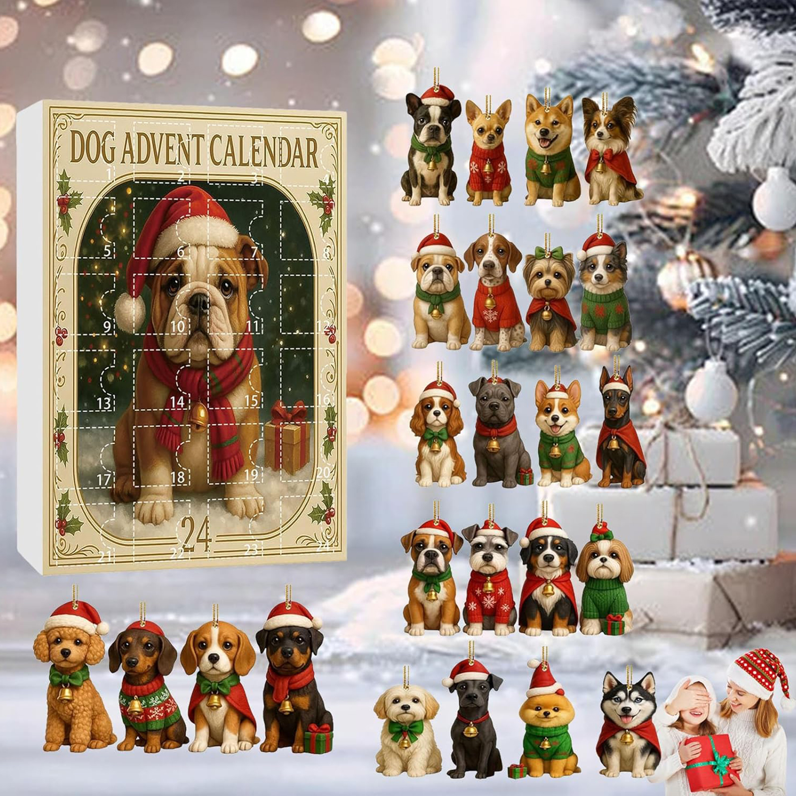 Cat Lovers 24 Days Christmas A - огляд і ціна Advent Calendar Gift