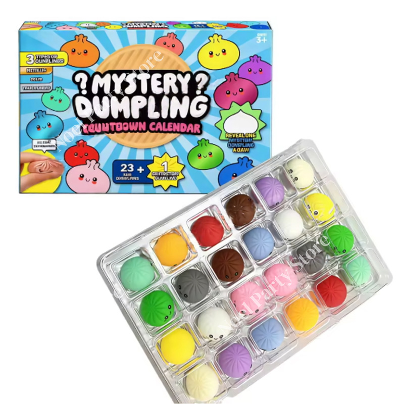 Multicolor Soft Mystery Dumpli - огляд і ціна Advent Calendar Gift
