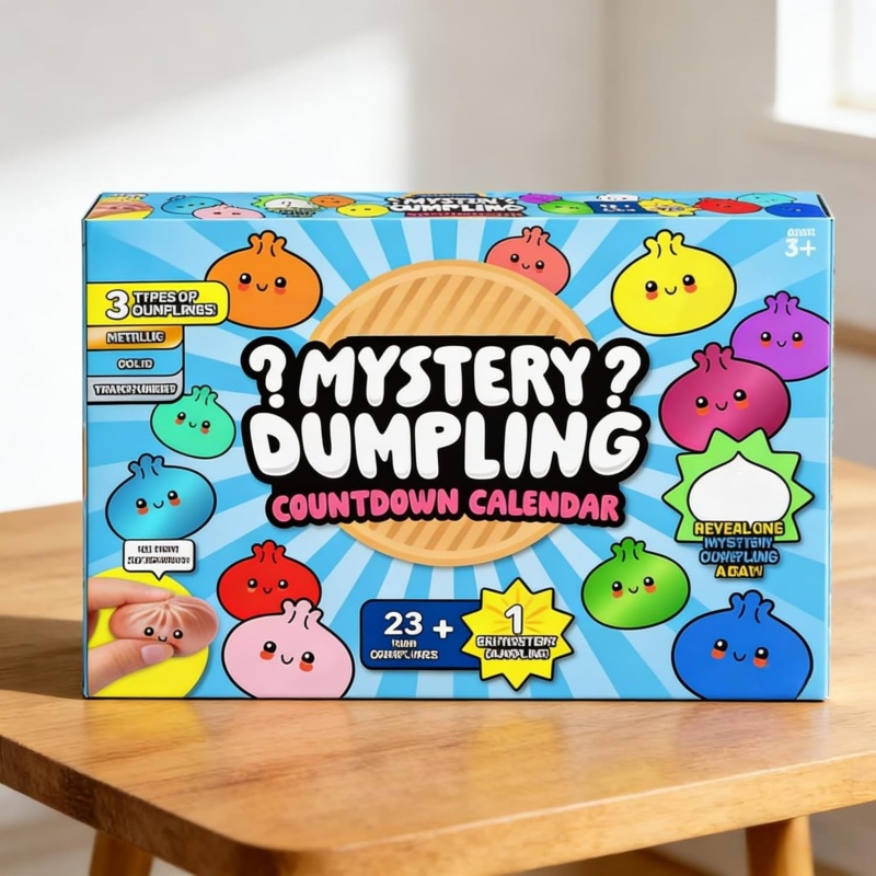 Multicolor Soft Mystery Dumpli - огляд і ціна Advent Calendar Gift