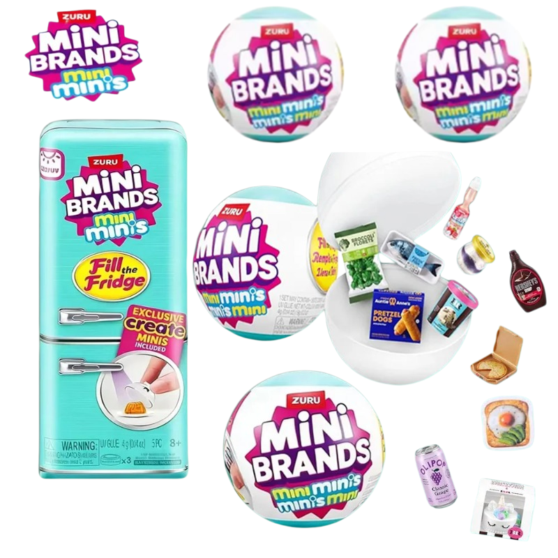 ZURU Mini Brand Surprise Refri - огляд і ціна Ornament Ball Set