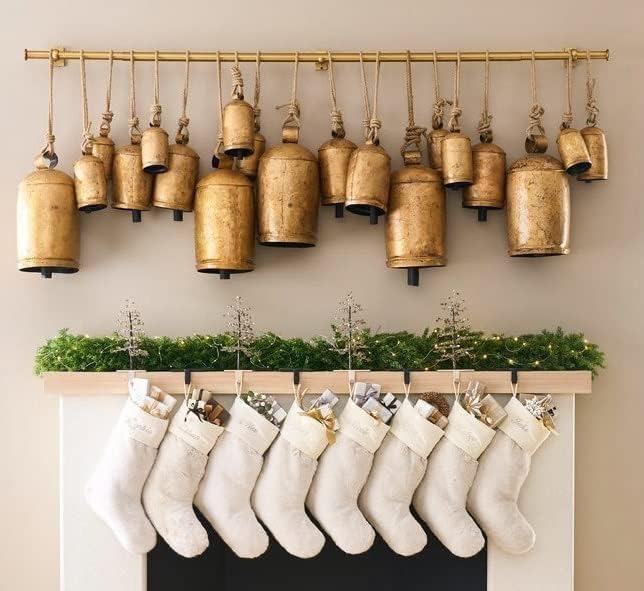 RW Rustic Giant Christmas Bell - огляд і ціна Christmas Stocking Hanging