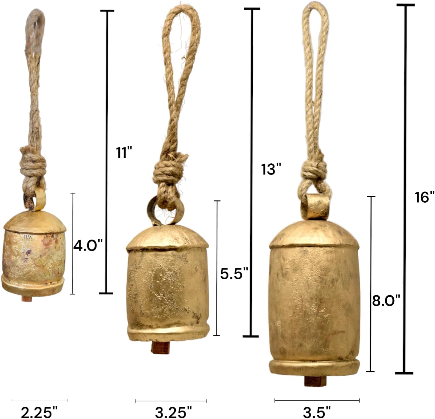 RW Rustic Giant Christmas Bell - огляд і ціна Christmas Stocking Hanging