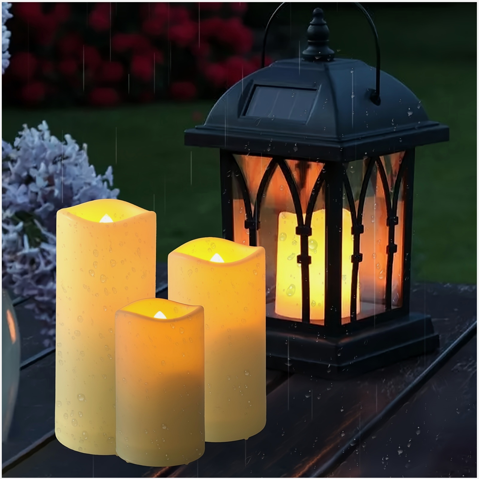 72-Piece Flameless Flickering  - огляд і ціна Holiday Candle Set