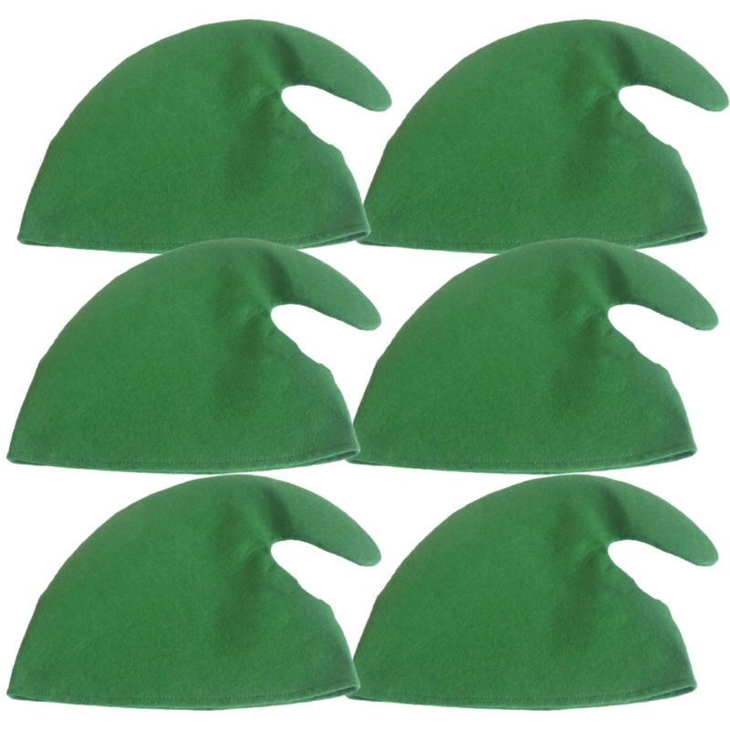 E8BD Pack of 6 Christmas Party - огляд і ціна Elf Costume Christmas