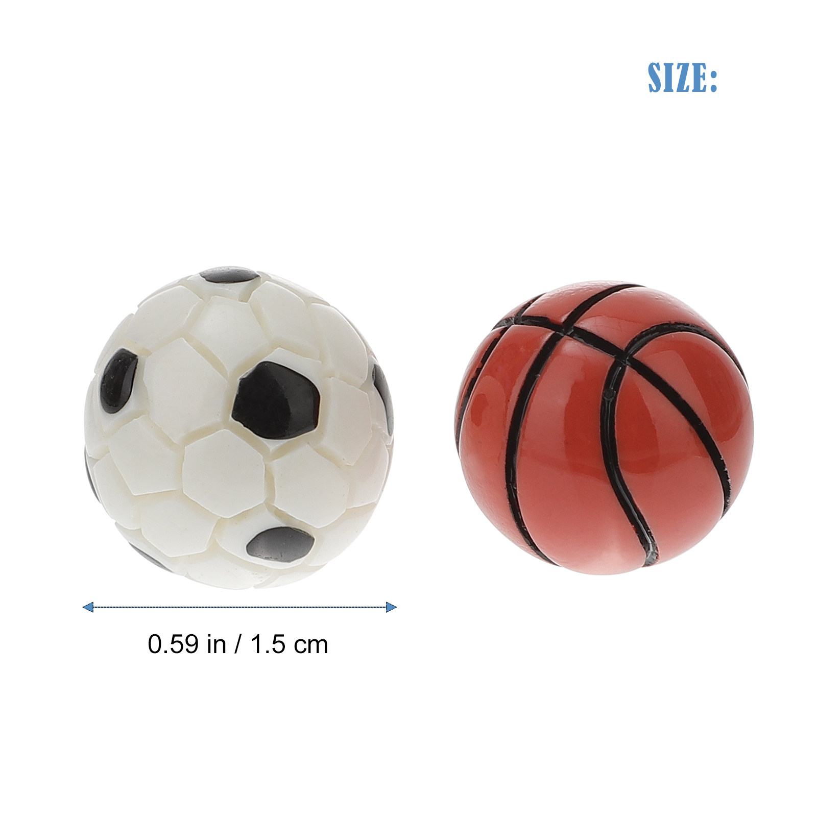 10Pcs Mini Football Basketball - огляд і ціна Ornament Ball Set