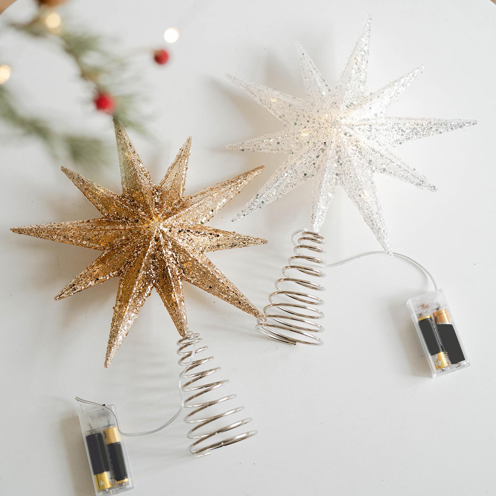 Christmas Star Tree Topper Wit - огляд і ціна Star Tree Topper