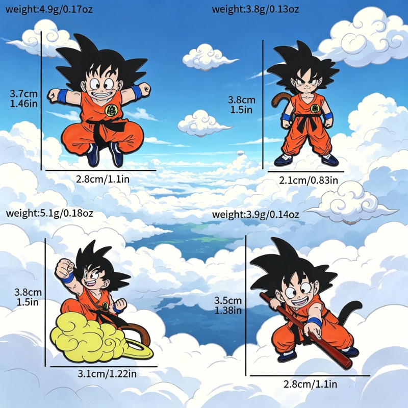 Dragon Ball Son Goku  cute met - огляд і ціна Ornament Ball Set