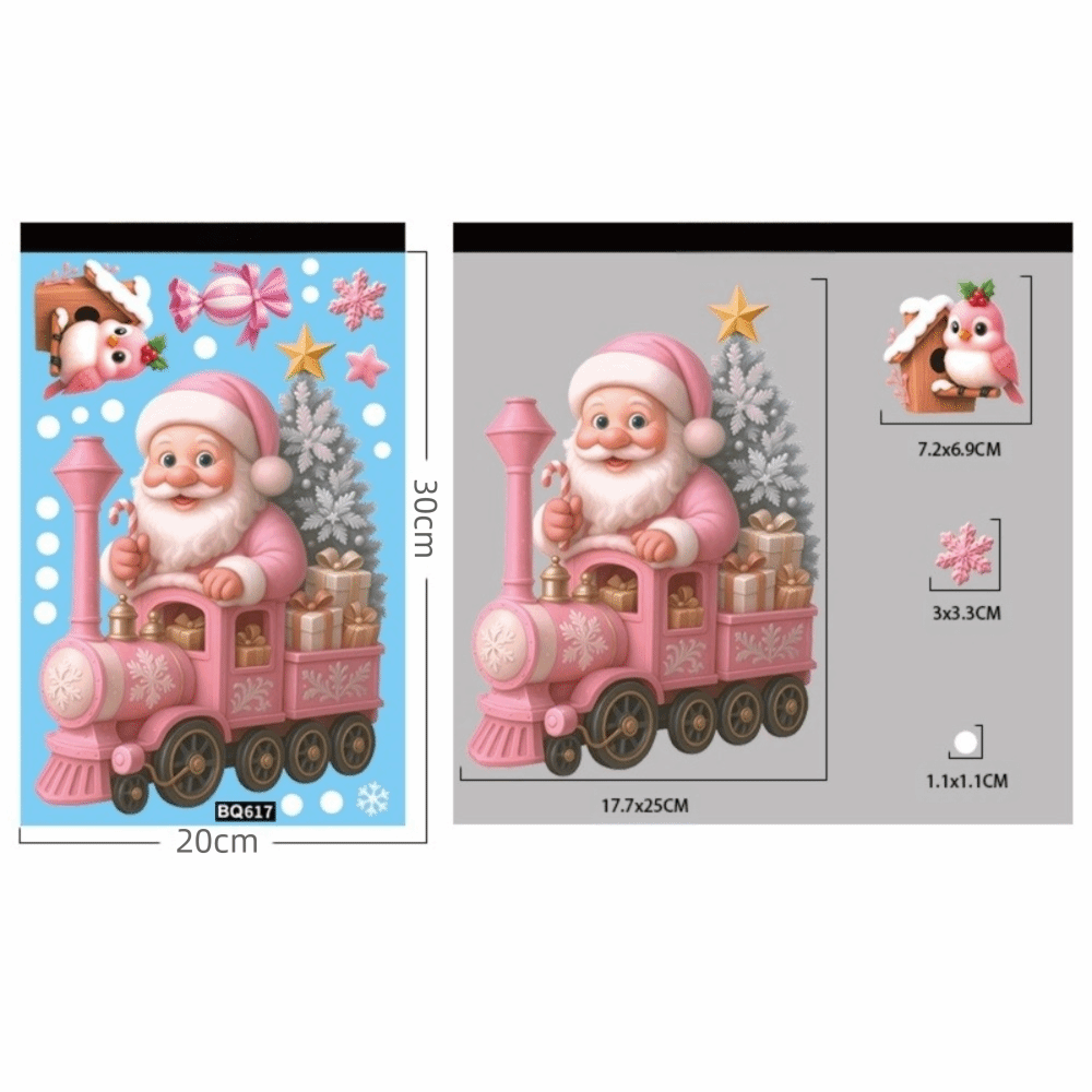 Cartoon PVC Window Stickers Sn - огляд і ціна Snowflake Window Decal
