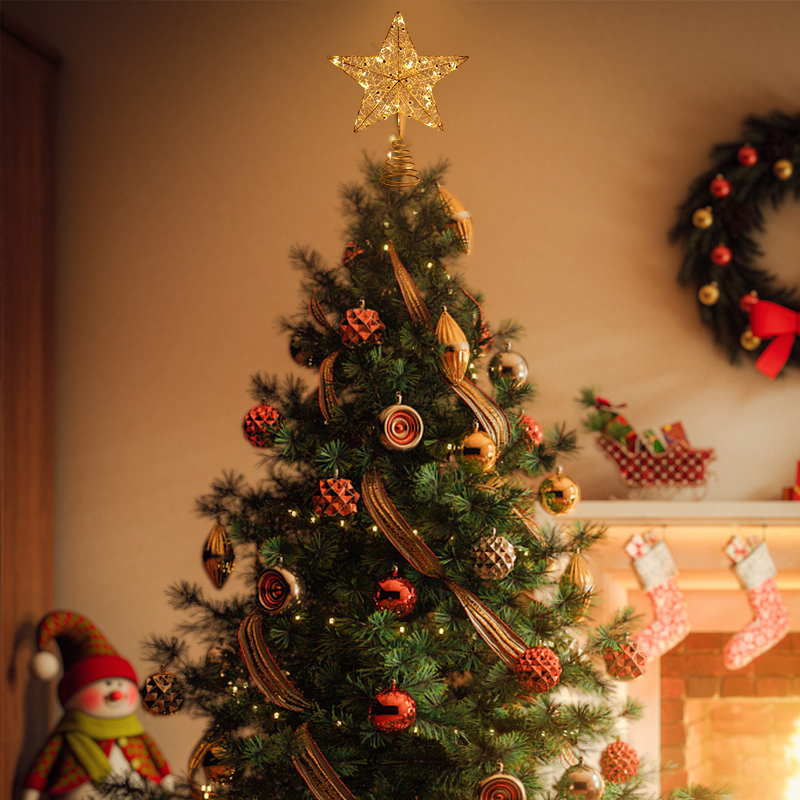 LED Christmas Tree Top Decorat - огляд і ціна Star Tree Topper