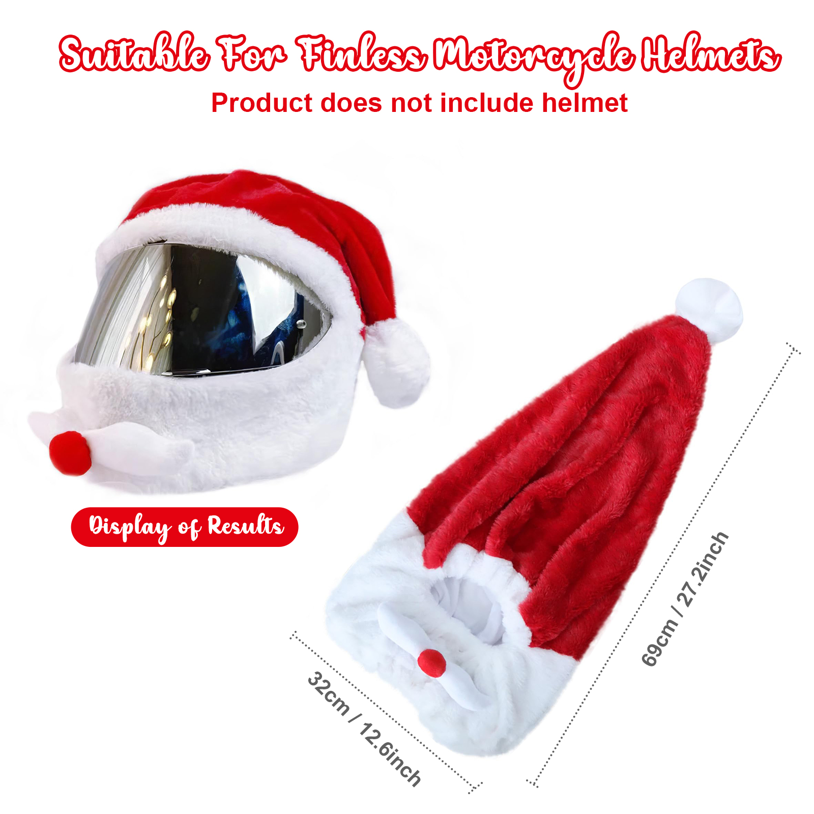 Christmas & Halloween Personal - огляд і ціна Santa Hat Plush