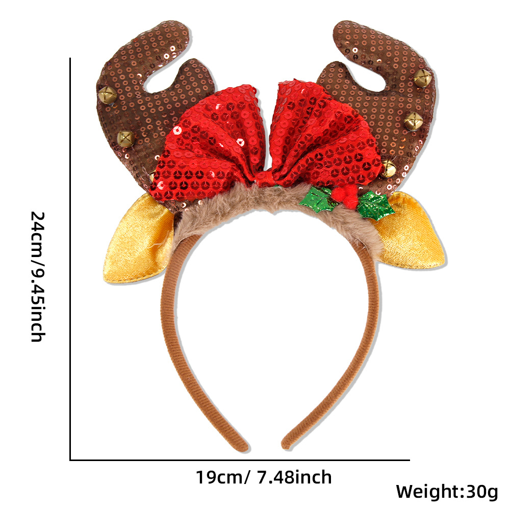 1 Piece/5Pcs Funny Santa Claus - огляд і ціна Reindeer Antlers Headband