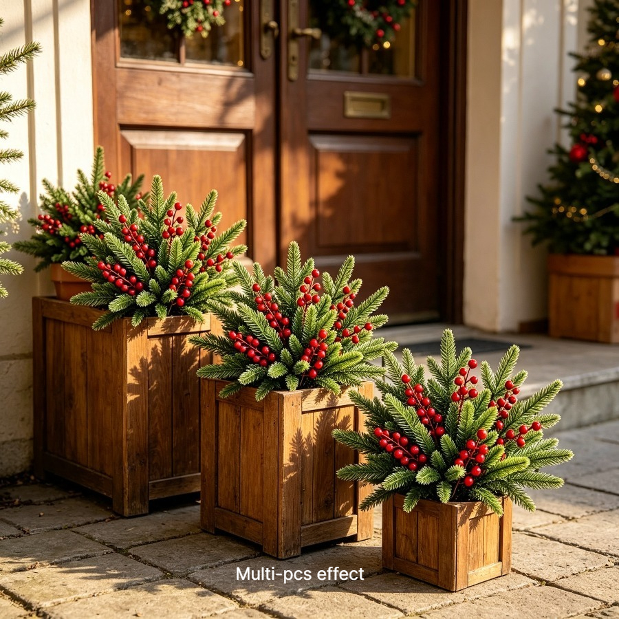 25pc UV-Resistant Artificial P - огляд і ціна Christmas Tree Artificial
