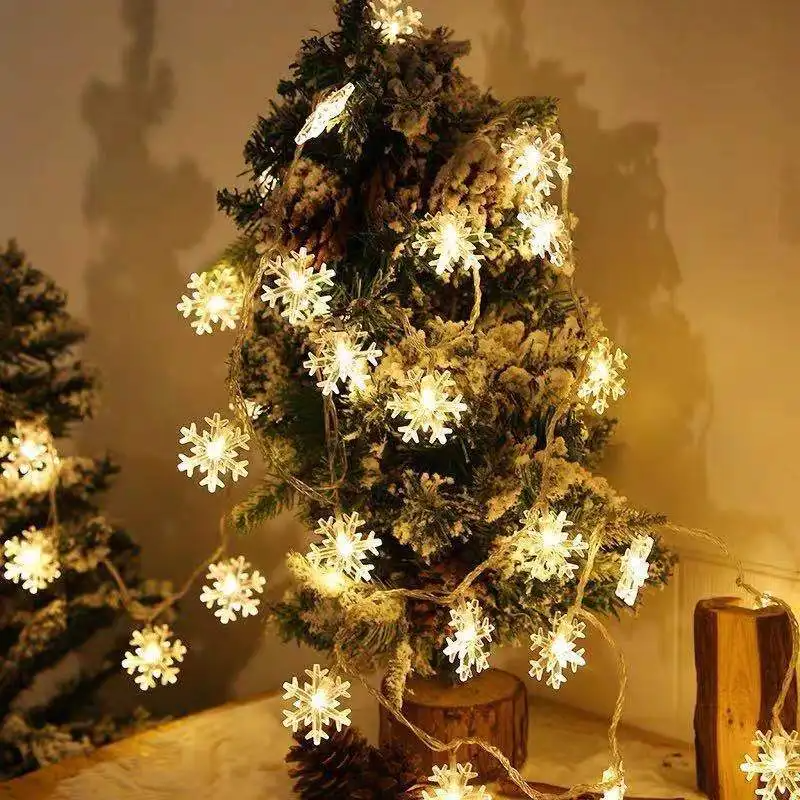 10/20/40 LED Snowflake String  - огляд і ціна Led Fairy String Lights