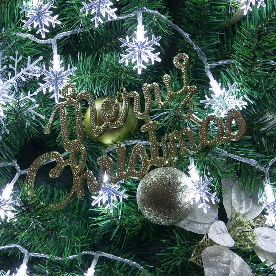 10/20/40 LED Snowflake String  - огляд і ціна Led Fairy String Lights