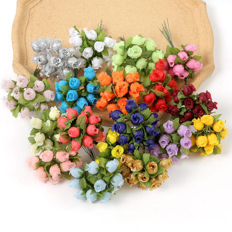 12/36/72/144PCS Rose Artificia - огляд і ціна Christmas Wreath Fake