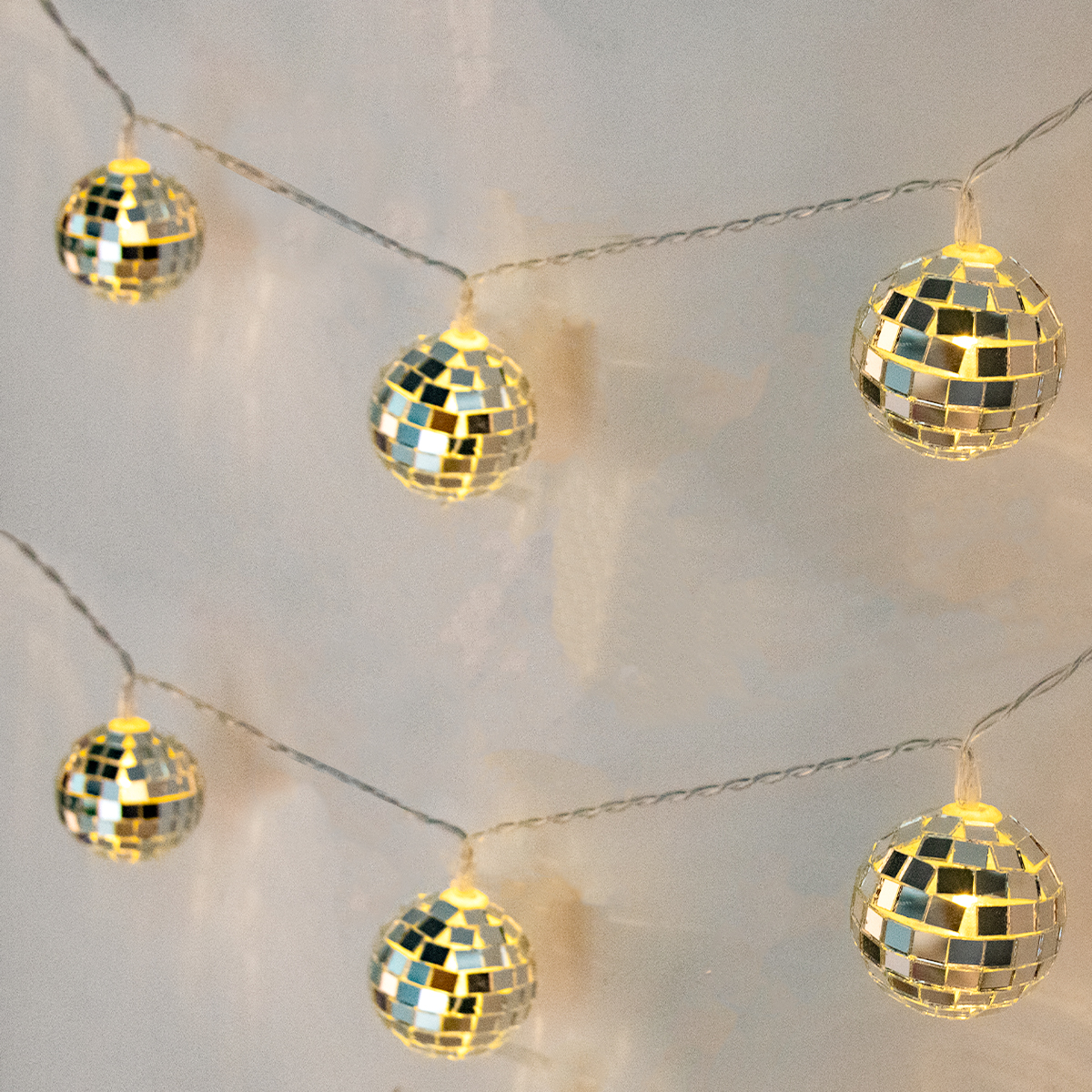 1.5m LED Mirror Ball String Li - огляд і ціна Led Fairy String Lights