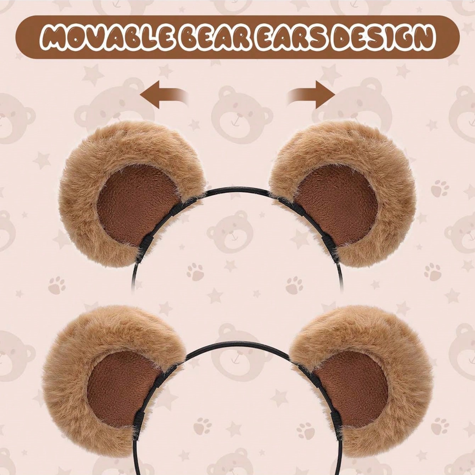 1pc Valentine's Day Brown Bear - огляд і ціна Reindeer Antlers Headband