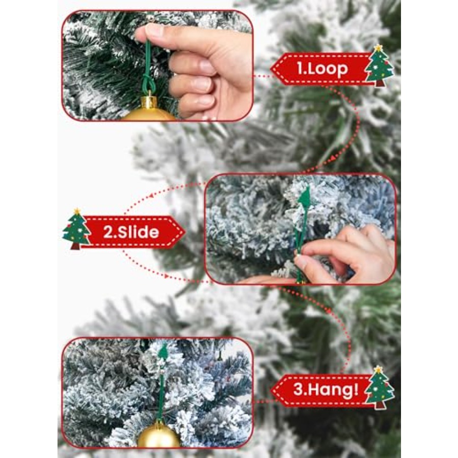 30pcs Christmas Ornament Hooks - огляд і ціна Christmas Stocking Hanging