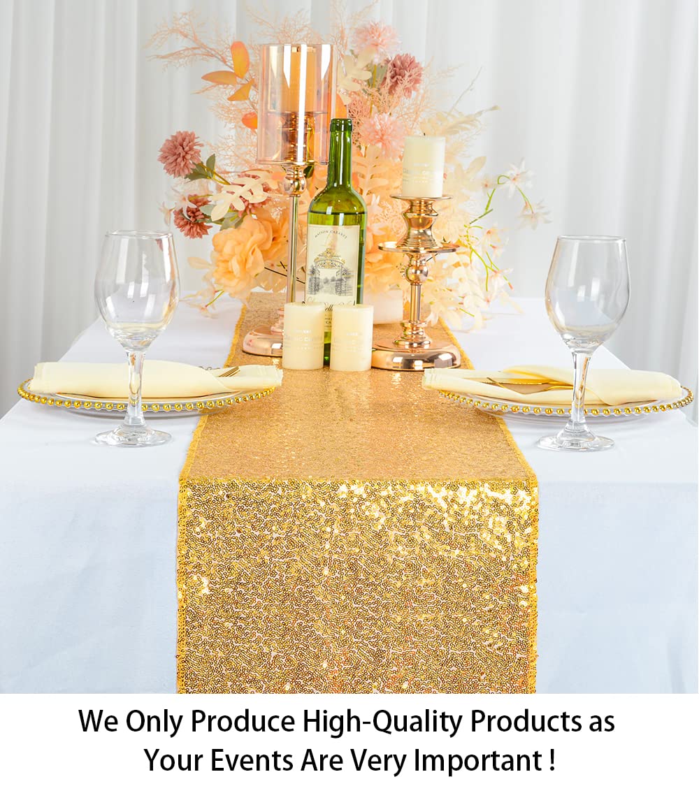 Sequin Table Runners Gold Tabl - огляд і ціна Christmas Table Runner