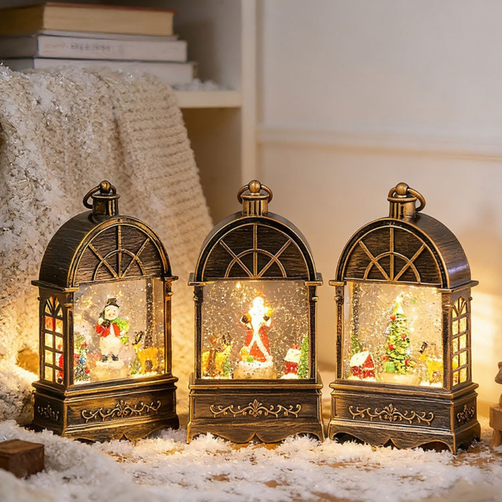 Christmas Snow Globe Lantern M - огляд і ціна Snow Globe Musical