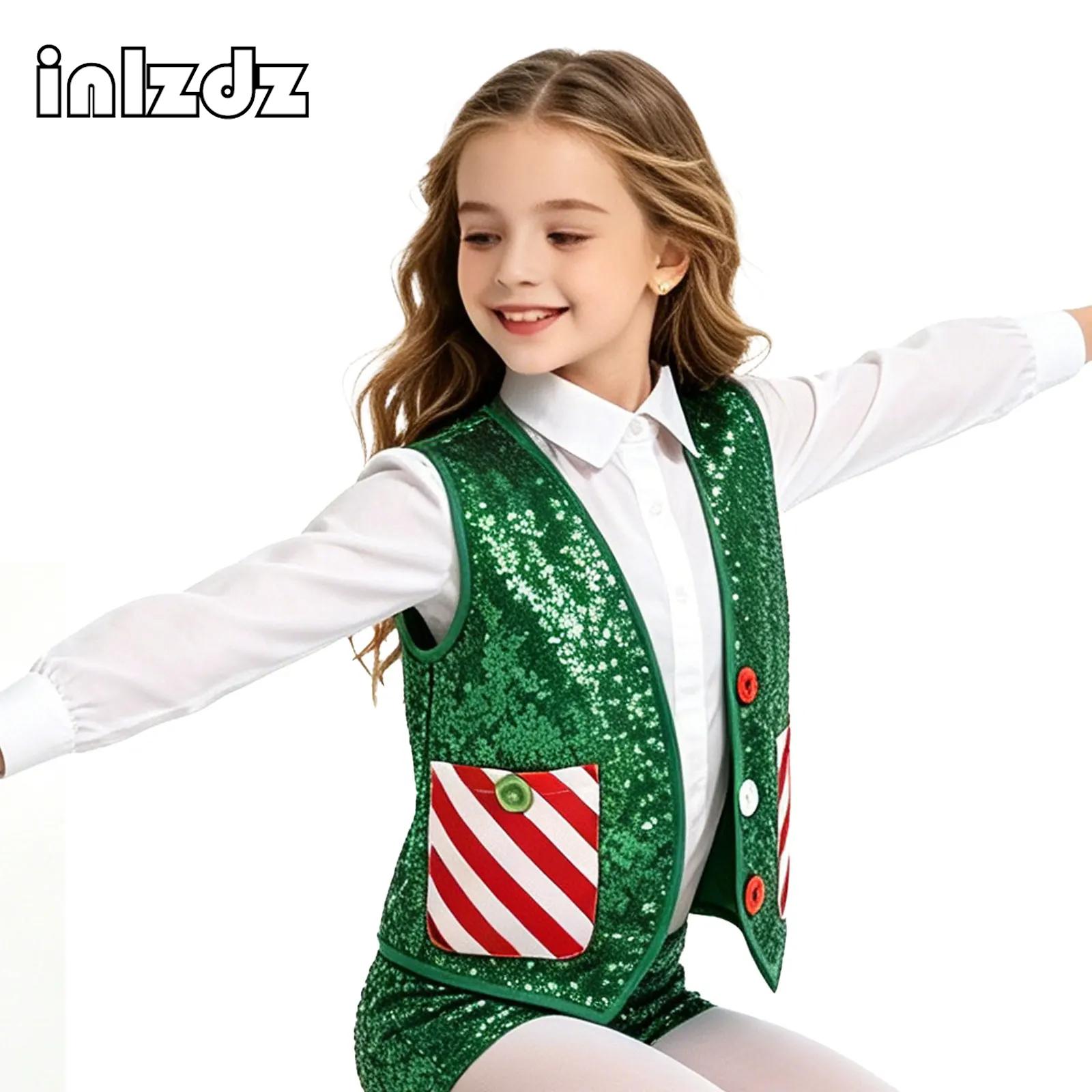 Boys Sequins Christmas Santa C - огляд і ціна Elf Costume Christmas