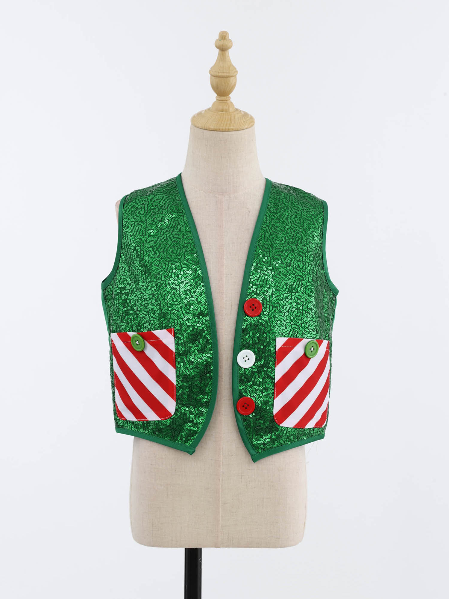 Boys Sequins Christmas Santa C - огляд і ціна Elf Costume Christmas
