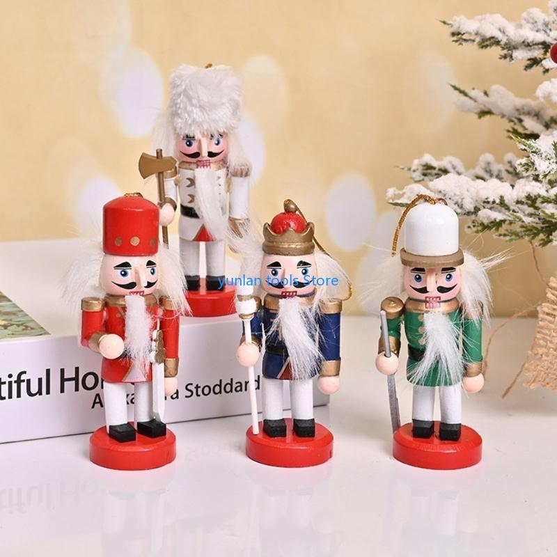 50LB 4Pcs Wooden Nutcracker Ki - огляд і ціна Nutcracker Figurine
