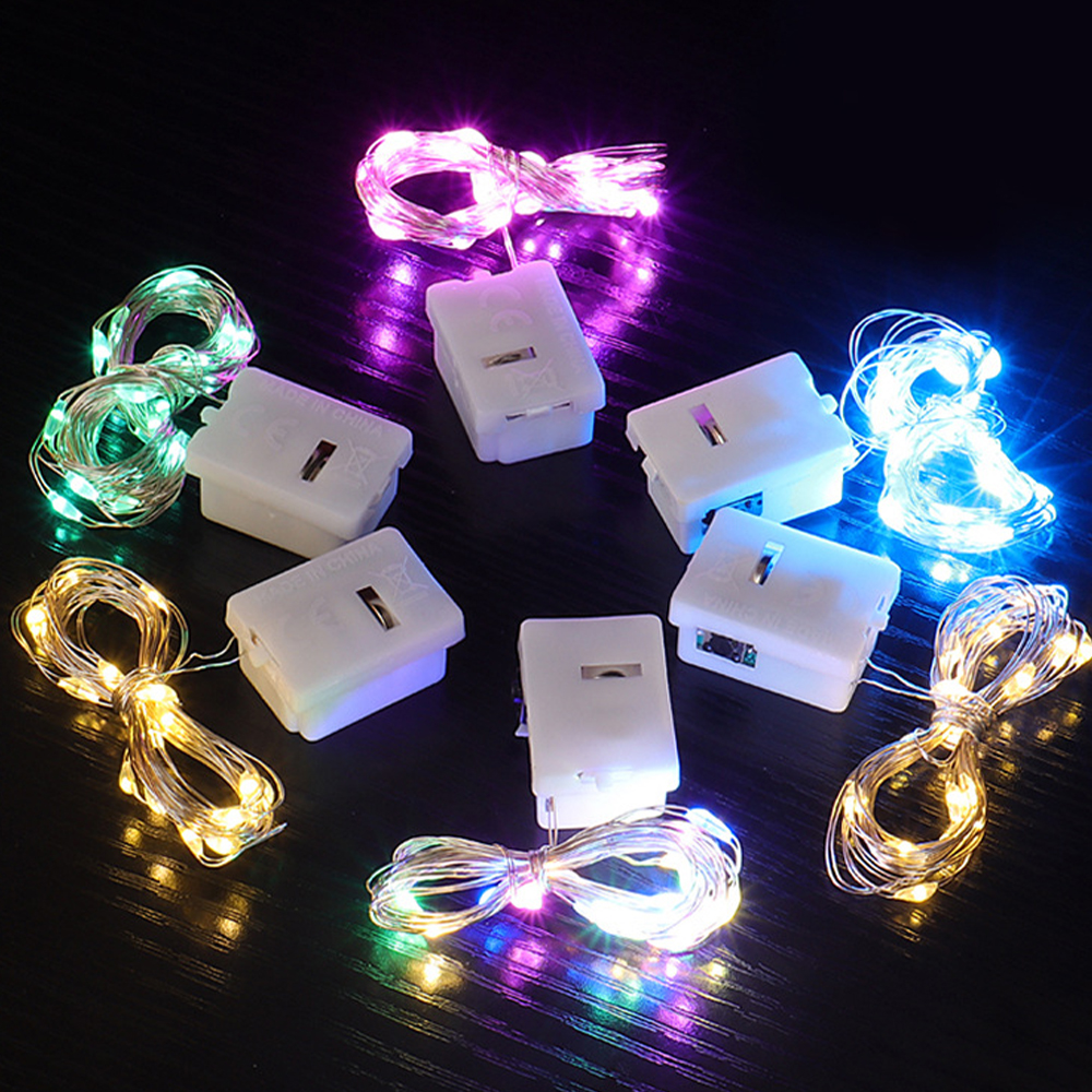 12PCS LED String Lights with 3 - огляд і ціна Led Fairy String Lights
