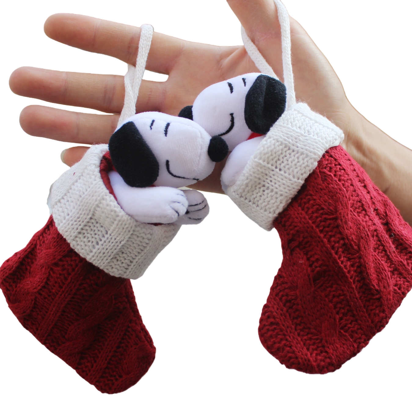 6piece 15CM Peanuts Christmas  - огляд і ціна Christmas Stocking Hanging