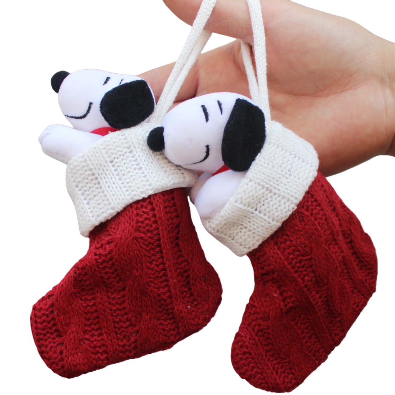 6piece 15CM Peanuts Christmas  - огляд і ціна Christmas Stocking Hanging