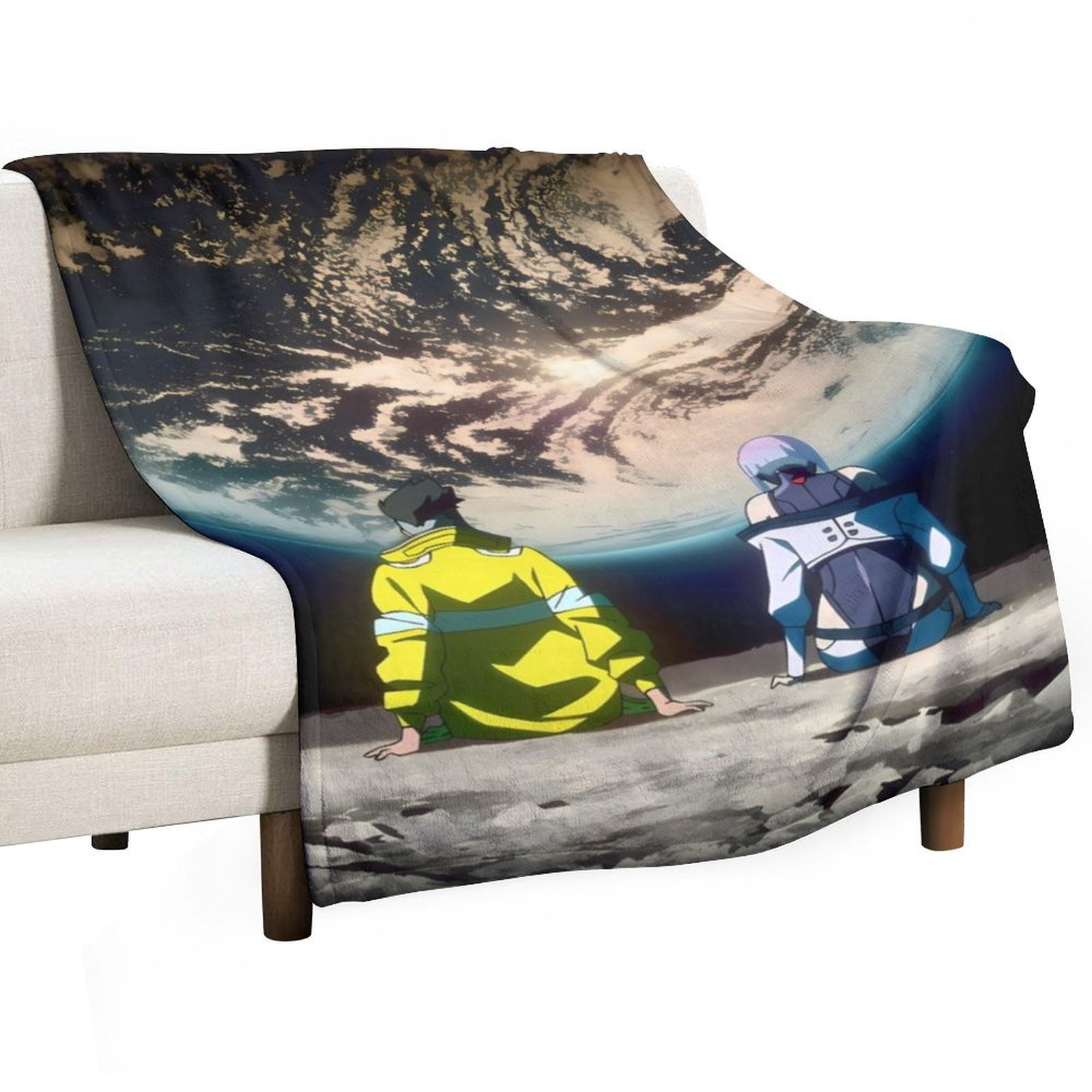 Cyberpunk EdgeRunners Moon Luc - огляд і ціна Christmas Throw Blanket