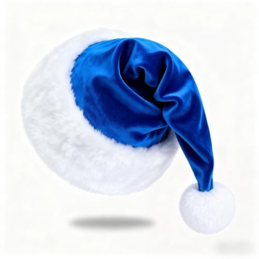 Santa Hat for Adults, Plush Xm - огляд і ціна Santa Hat Plush