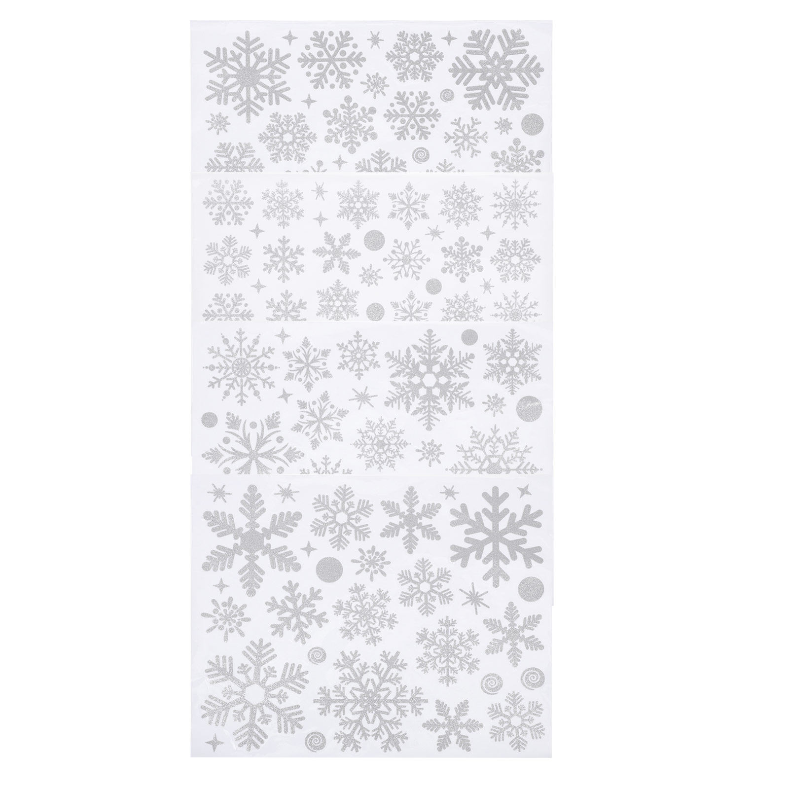 4 Pcs Winter Decor Window Stic - огляд і ціна Snowflake Window Decal